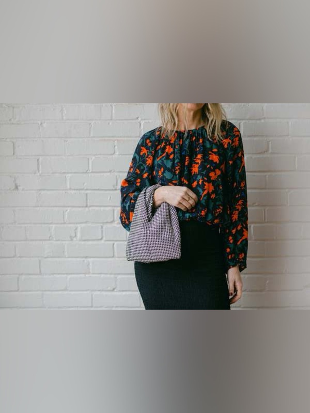 APIECE APART VILLA TOP - VIBRANT FLORAL Crip Top Size Small - Picture 4 of 7
